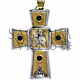 Croce Pettorale in Argento Bicolore Arredi Sacri Memeo Art. 250A
