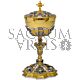 Pisside in Argento Bicolore Arredi Sacri Memeo Art. 152