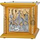 Tabernacolo da mensa in Legno e Metallo Bicolore Arredi Sacri Memeo Art. 334N